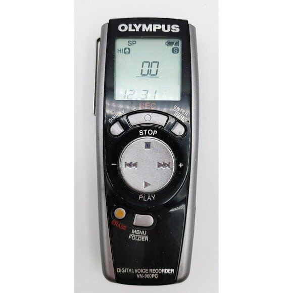 Olympus VN-960pc Handheld Digital Voice Recorder Tested Working - Picture 1 of 6
